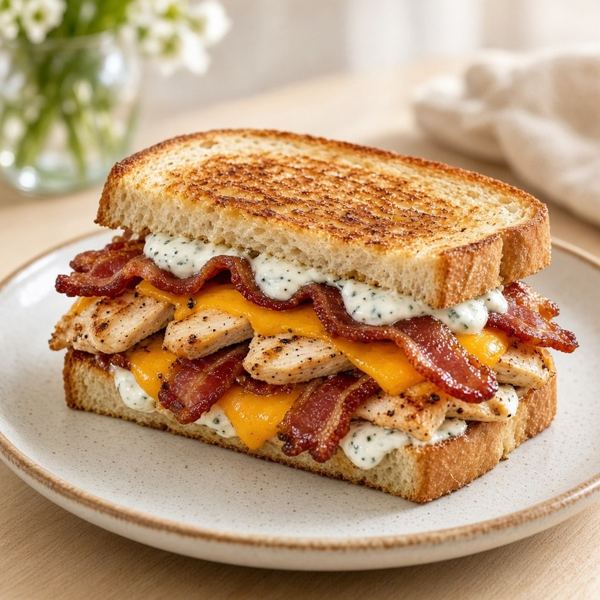Chicken Bacon Rancher from Panera Bread menu