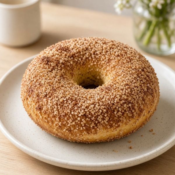 Cinnamon Crunch Bagel from Panera Bread menu